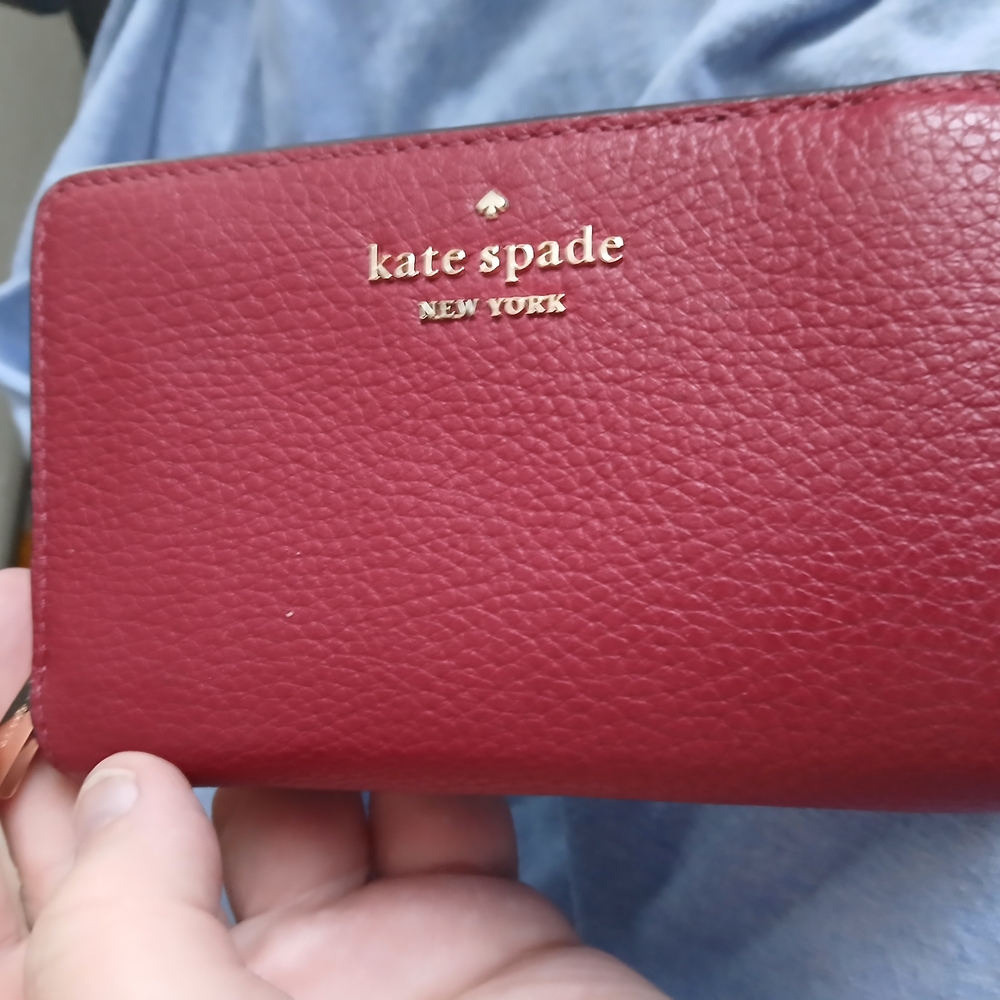 kate spade Red Wallet